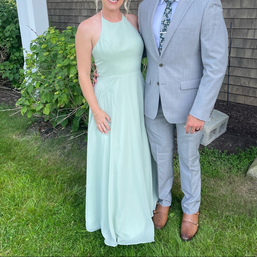 Azazie Agave Bridesmaid Dress